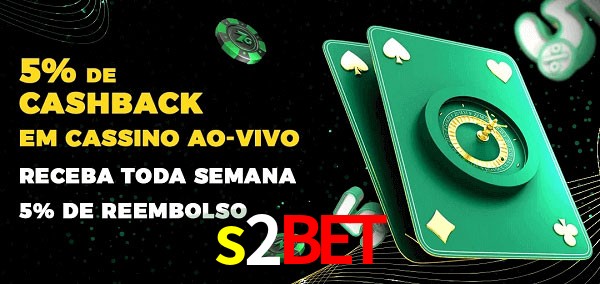 Promoções do cassino ao Vivo s2bet